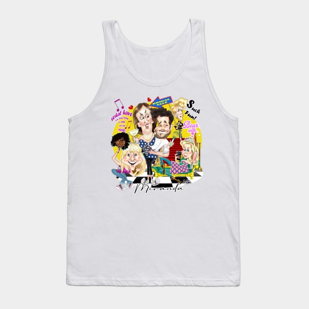 Miranda - UK sitcom Tank Top by Sarah Bailey TV Cartoons